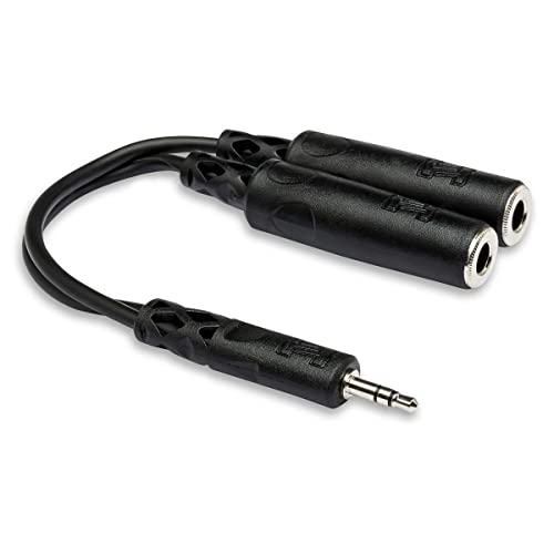Hosa YMP-233, Y Cable, 3.5 mm TRS to Dual 1/4 in TRSF von Hosa