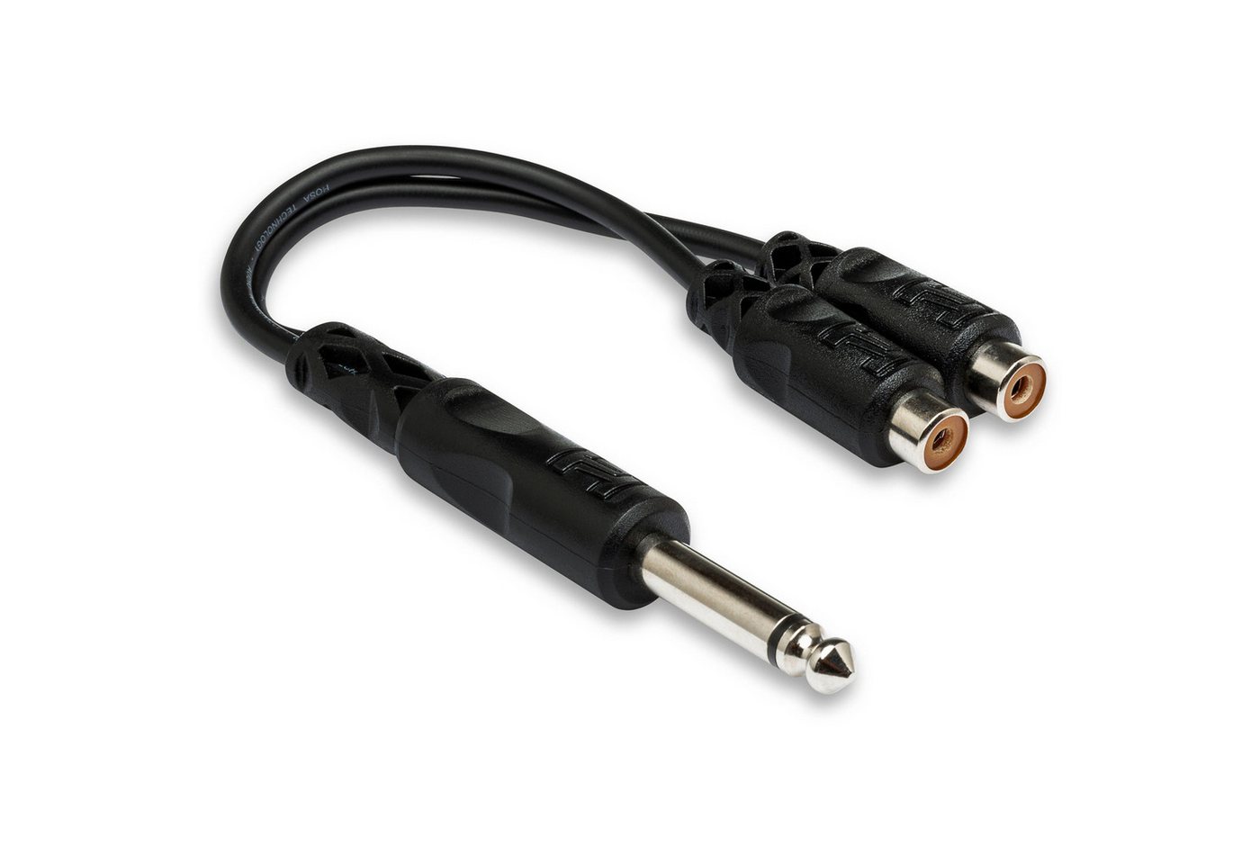 Hosa Audio Hosa YPR-103 Y-Kabel Adapter Audio-Adapter 6.35mm zu 2x Cinch, Y-Kabel Hosa Audio Hosa YPR-103 Y-Kabel Adapter Audio-Adapter 6.35mm zu 2x Cinch, Y-Kabel von Hosa Audio