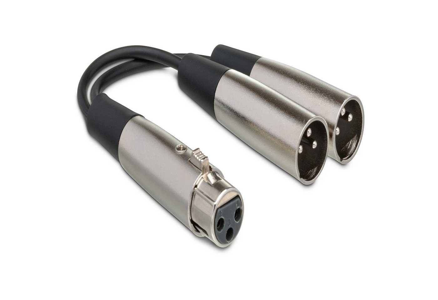 Hosa Audio Hosa YXM-121 Splitter-Kabel XLR-Female zu 2x XLR-Male Audio-Adapter XLR-F zu XLR-M Hosa Audio Hosa YXM-121 Splitter-Kabel XLR-Female zu 2x XLR-Male Audio-Adapter XLR-F zu XLR-M von Hosa Audio