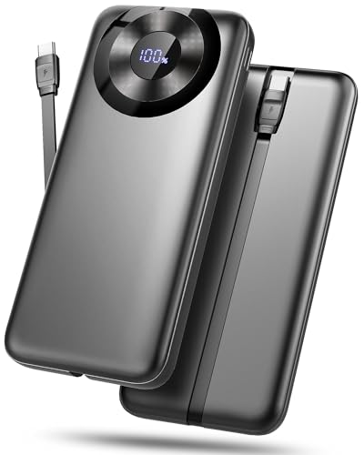 Tragbares Ladegerät, USB-C Schnelllade-Powerbank, Backup-Ladegerät Tragbares Ladegerät, USB-C Schnelllade-Powerbank, Backup-Ladegerät von Hosgubo