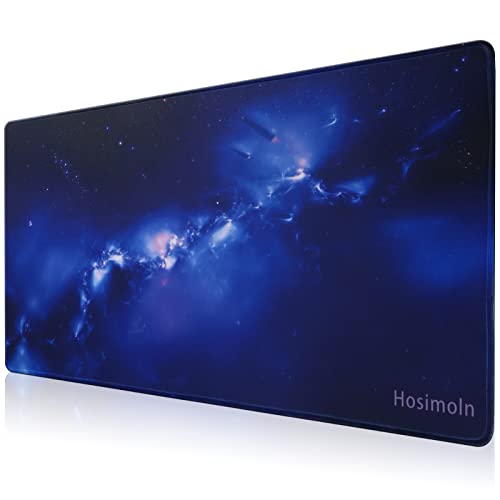 Hosimoln Gaming-Mausmatte, Large Mouse Pad Größe 70x30CM Dicke3MM, Premium-strukturiertes rutschfestes und wasserdichtes Computer-Mousepad mit genähten Kanten für Gaming/Office/Home-70 x 30 ingyun02 von Hosimoln