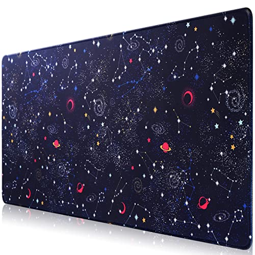 Hosimoln Gaming-Mauspad, Extended Mouse Pad Größe 90x40CM Dicke2MM,Premium-strukturiertes rutschfestes und wasserdichtes Computer-Mousepad mit genähten Kanten für Gaming/Office/Home 90 x 40 ingzuo von Hosimoln