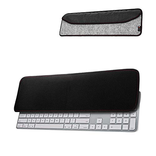 Hosoncovy Staubdichte Lange Tastatur Tragetasche Reisetasche Aufbewahrungstasche Schutzhülle Ärmeltasche für Apple Magic Tastatur mit Ziffernblock von Hosoncovy