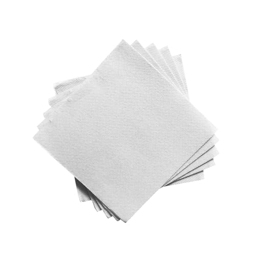 Hostelnovo 600 weiße Papierservietten, klein und einzeln, Mikropunkt-Textur, dicker und saugfähiger, ideal für Catering, Bars und Partys, 10 x 10 cm, gefaltet Hostelnovo 600 weiße Papierservietten, klein und einzeln, Mikropunkt-Textur, dicker und saugfähiger, ideal für Catering, Bars und Partys, 10 x 10 cm, gefaltet von Hostelnovo