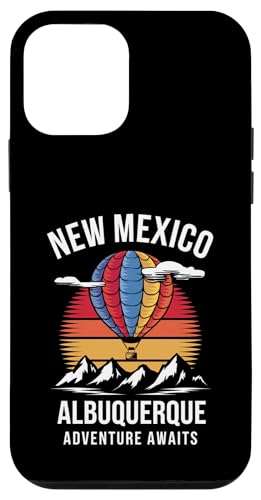 Das Abenteuer in New Mexico Albuquerque erwartet Sie Hülle für iPhone 12 mini von Hot Air Balloon Design