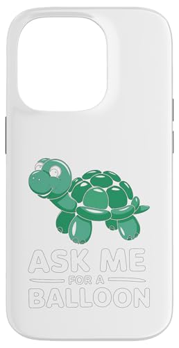 Frag mich nach einem Ballon Hülle für iPhone 14 Pro von Hot Air Balloon Design