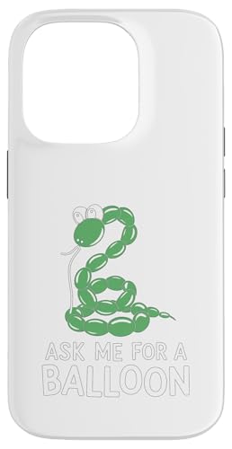 Frag mich nach einem Ballon Hülle für iPhone 14 Pro von Hot Air Balloon Design