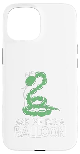 Frag mich nach einem Ballon Hülle für iPhone 15 von Hot Air Balloon Design