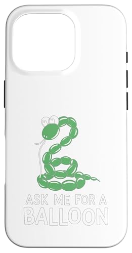 Frag mich nach einem Ballon Hülle für iPhone 16 Pro von Hot Air Balloon Design