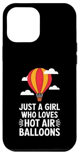 Just A Boy Who Loves Heißluftballons Hülle für iPhone 12 Pro Max von Hot Air Balloon Design