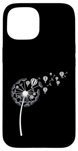 Löwenzahn Ballonfahren Hülle für iPhone 15 von Hot Air Balloon Design