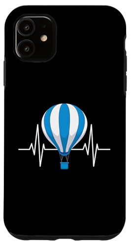 Luftballon Herzschlag Hülle für iPhone 11 von Hot Air Balloon Design