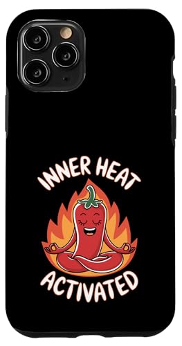 Chili-Yoga-Pose mit rotem Pfeffer, Liebhaber von scharfem Essen Hülle für iPhone 11 Pro Chili-Yoga-Pose mit rotem Pfeffer, Liebhaber von scharfem Essen Hülle für iPhone 11 Pro von Hot Chilli & Spicy Food Designs