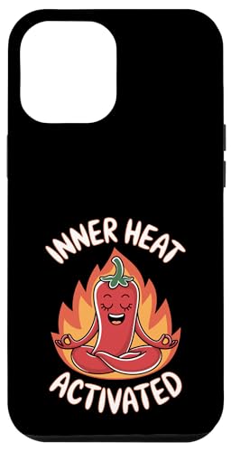 Chili-Yoga-Pose mit rotem Pfeffer, Liebhaber von scharfem Essen Hülle für iPhone 12 Pro Max Chili-Yoga-Pose mit rotem Pfeffer, Liebhaber von scharfem Essen Hülle für iPhone 12 Pro Max von Hot Chilli & Spicy Food Designs