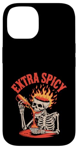 Liebhaber besonders scharfer Speisen mit rotem Pfeffer-Chili Hülle für iPhone 14 Liebhaber besonders scharfer Speisen mit rotem Pfeffer-Chili Hülle für iPhone 14 von Hot Chilli & Spicy Food Designs