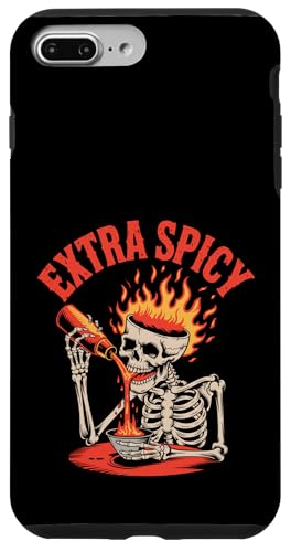 Liebhaber besonders scharfer Speisen mit rotem Pfeffer-Chili Hülle für iPhone 7 Plus/8 Plus Liebhaber besonders scharfer Speisen mit rotem Pfeffer-Chili Hülle für iPhone 7 Plus/8 Plus von Hot Chilli & Spicy Food Designs