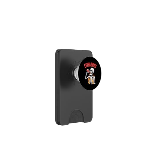 Liebhaber besonders scharfer Speisen mit rotem Pfeffer-Chili PopSockets PopWallet für MagSafe Liebhaber besonders scharfer Speisen mit rotem Pfeffer-Chili PopSockets PopWallet für MagSafe von Hot Chilli & Spicy Food Designs