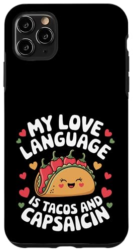 Paprika-Chili-Capsaicin, würziges mexikanisches Essen, Taco-Liebhaber Hülle für iPhone 11 Pro Max Paprika-Chili-Capsaicin, würziges mexikanisches Essen, Taco-Liebhaber Hülle für iPhone 11 Pro Max von Hot Chilli & Spicy Food Designs