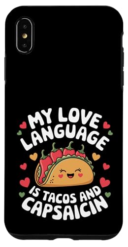Paprika-Chili-Capsaicin, würziges mexikanisches Essen, Taco-Liebhaber Hülle für iPhone XS Max Paprika-Chili-Capsaicin, würziges mexikanisches Essen, Taco-Liebhaber Hülle für iPhone XS Max von Hot Chilli & Spicy Food Designs