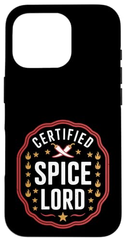 Red Pepper Chili Spice Lord Spicy Food Lover Hülle für iPhone 16 Pro Red Pepper Chili Spice Lord Spicy Food Lover Hülle für iPhone 16 Pro von Hot Chilli & Spicy Food Designs