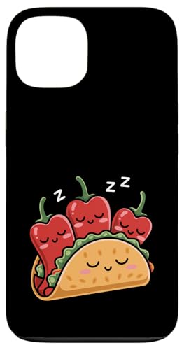 Süßer roter Pfeffer Chili würziges mexikanisches Essen Taco-Liebhaber Hülle für iPhone 13 von Hot Chilli & Spicy Food Designs