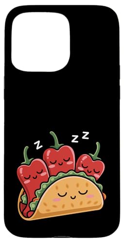 Süßer roter Pfeffer Chili würziges mexikanisches Essen Taco-Liebhaber Hülle für iPhone 15 Pro Max Süßer roter Pfeffer Chili würziges mexikanisches Essen Taco-Liebhaber Hülle für iPhone 15 Pro Max von Hot Chilli & Spicy Food Designs