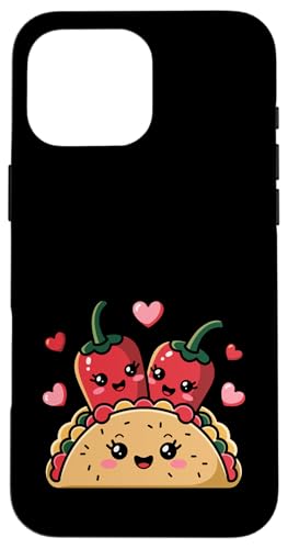 Süßer roter Pfeffer Chili würziges mexikanisches Essen Taco-Liebhaber Hülle für iPhone 16 Pro Max Süßer roter Pfeffer Chili würziges mexikanisches Essen Taco-Liebhaber Hülle für iPhone 16 Pro Max von Hot Chilli & Spicy Food Designs