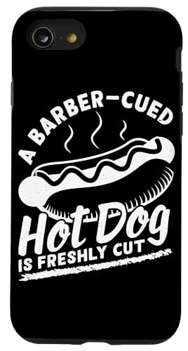 Barber-Cued Hot Dogs Design für Hotdog Griller Hülle für iPhone SE (2020) / 7 / 8 von Hot Dog Design Ideas For Hot Dog Fan