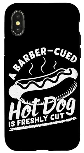 Barber-Cued Hot Dogs Design für Hotdog Griller Hülle für iPhone X/XS Barber-Cued Hot Dogs Design für Hotdog Griller Hülle für iPhone X/XS von Hot Dog Design Ideas For Hot Dog Fan