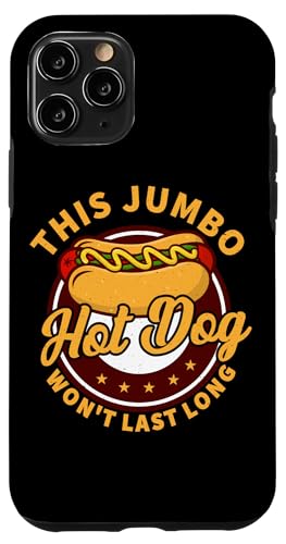 Jumbo-Hotdog-Design für Hot-Dog-Fresser Hülle für iPhone 11 Pro von Hot Dog Design Ideas For Hot Dog Fan