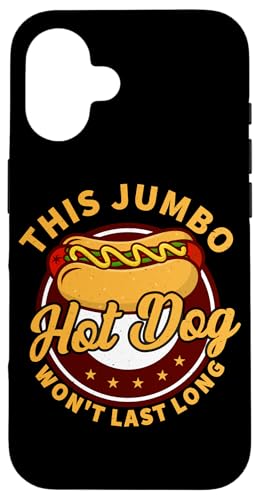 Jumbo-Hotdog-Design für Hot-Dog-Fresser Hülle für iPhone 16 Jumbo-Hotdog-Design für Hot-Dog-Fresser Hülle für iPhone 16 von Hot Dog Design Ideas For Hot Dog Fan