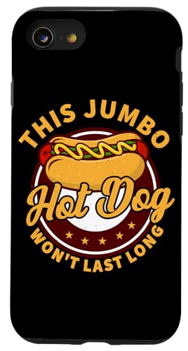 Jumbo-Hotdog-Design für Hot-Dog-Fresser Hülle für iPhone SE (2020) / 7 / 8 von Hot Dog Design Ideas For Hot Dog Fan