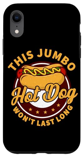 Jumbo-Hotdog-Design für Hot-Dog-Fresser Hülle für iPhone XR Jumbo-Hotdog-Design für Hot-Dog-Fresser Hülle für iPhone XR von Hot Dog Design Ideas For Hot Dog Fan