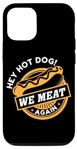 Meating Hot Dogs Design für Hotdog Snack Hülle für iPhone 12/12 Pro von Hot Dog Design Ideas For Hot Dog Fan