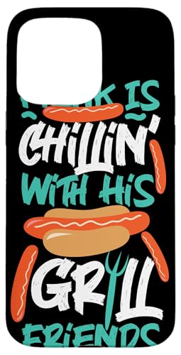 Frank With His Grill Friends Hot Dogs Design für Griller Hülle für iPhone 15 Pro Max Frank With His Grill Friends Hot Dogs Design für Griller Hülle für iPhone 15 Pro Max von Hot Dogs Design Ideas For Hotdog Fan
