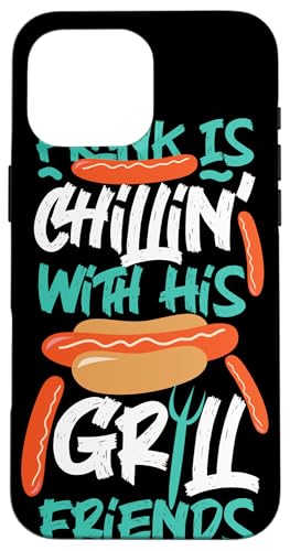 Frank With His Grill Friends Hot Dogs Design für Griller Hülle für iPhone 16 Pro Max Frank With His Grill Friends Hot Dogs Design für Griller Hülle für iPhone 16 Pro Max von Hot Dogs Design Ideas For Hotdog Fan