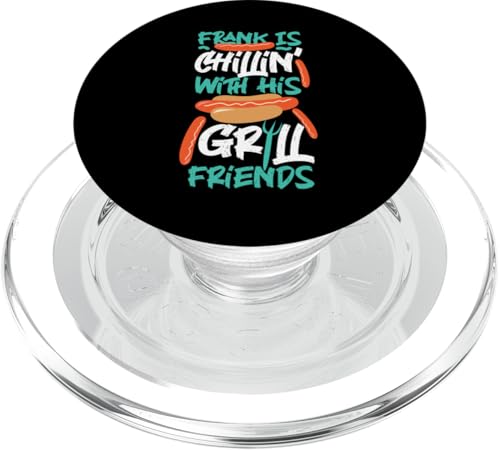 Frank With His Grill Friends Hot Dogs Design für Griller PopSockets PopGrip für MagSafe Frank With His Grill Friends Hot Dogs Design für Griller PopSockets PopGrip für MagSafe von Hot Dogs Design Ideas For Hotdog Fan