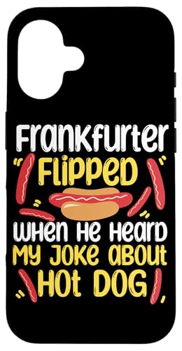 Hot Dogs Design für Frankfurter Esser Hülle für iPhone 16 von Hot Dogs Design Ideas For Hotdog Fan