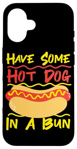 Hot Dogs Design für Wurst und Brötchen Hülle für iPhone 16 Hot Dogs Design für Wurst und Brötchen Hülle für iPhone 16 von Hot Dogs Design Ideas For Hotdog Fan