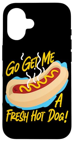 Hot Dogs Design für Wurst und Brötchen Hülle für iPhone 16 Hot Dogs Design für Wurst und Brötchen Hülle für iPhone 16 von Hot Dogs Design Ideas For Hotdog Fan