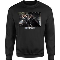 Hot Fuzz Pub Scene Sweatshirt - Black - S von Hot Fuzz