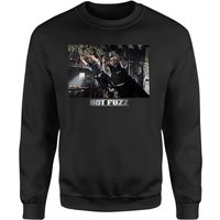 Hot Fuzz Pub Scene Sweatshirt - Black - XS von Hot Fuzz