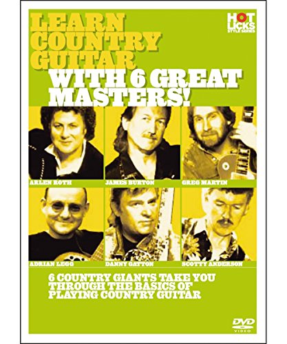 Learn Country Guitar with 6 Great Masters [DVD] (2006) James Burton; Greg Martin (japan import) von Hot Licks