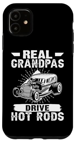 Hot Rods - Real Grandpas Drive Hot Rods Hülle für iPhone 11 von Hot Rod Classic Car Designs For Men