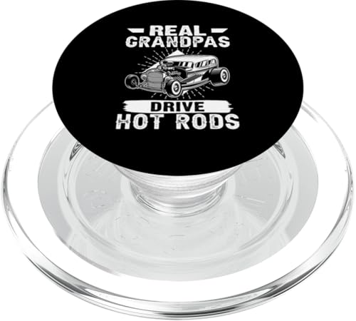 Hot Rods - Real Grandpas Drive Hot Rods PopSockets PopGrip für MagSafe von Hot Rod Classic Car Designs For Men