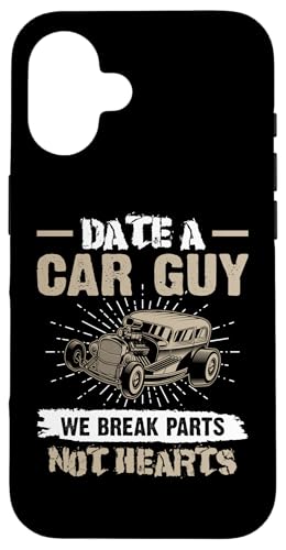 Hot Rods: Date A Car Guy - Wir brechen Teile, keine Herzen Hülle für iPhone 16 Hot Rods: Date A Car Guy - Wir brechen Teile, keine Herzen Hülle für iPhone 16 von Hot Rod Classic Car Designs For Men
