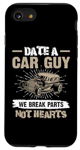 Hot Rods: Date A Car Guy - Wir brechen Teile, keine Herzen Hülle für iPhone SE (2020) / 7 / 8 von Hot Rod Classic Car Designs For Men