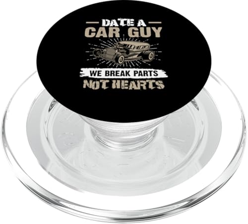 Hot Rods: Date A Car Guy - Wir brechen Teile, keine Herzen PopSockets PopGrip für MagSafe von Hot Rod Classic Car Designs For Men