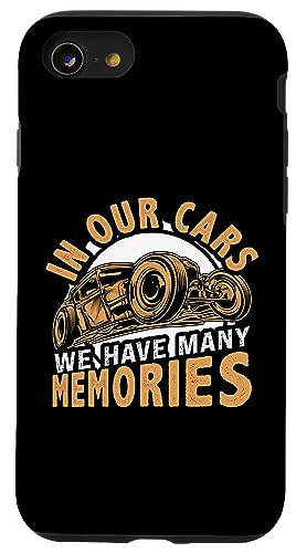 Hot Rods: In unseren Autos haben wir viele Erinnerungen Hülle für iPhone SE (2020) / 7 / 8 von Hot Rod Classic Car Designs For Men