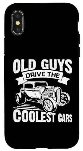 Hot Rods: Old Guys fahren die coolsten Autos Hülle für iPhone X/XS Hot Rods: Old Guys fahren die coolsten Autos Hülle für iPhone X/XS von Hot Rod Classic Car Designs For Men